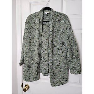 J. Jill Chunky Knit Cardigan Size Small Petite
